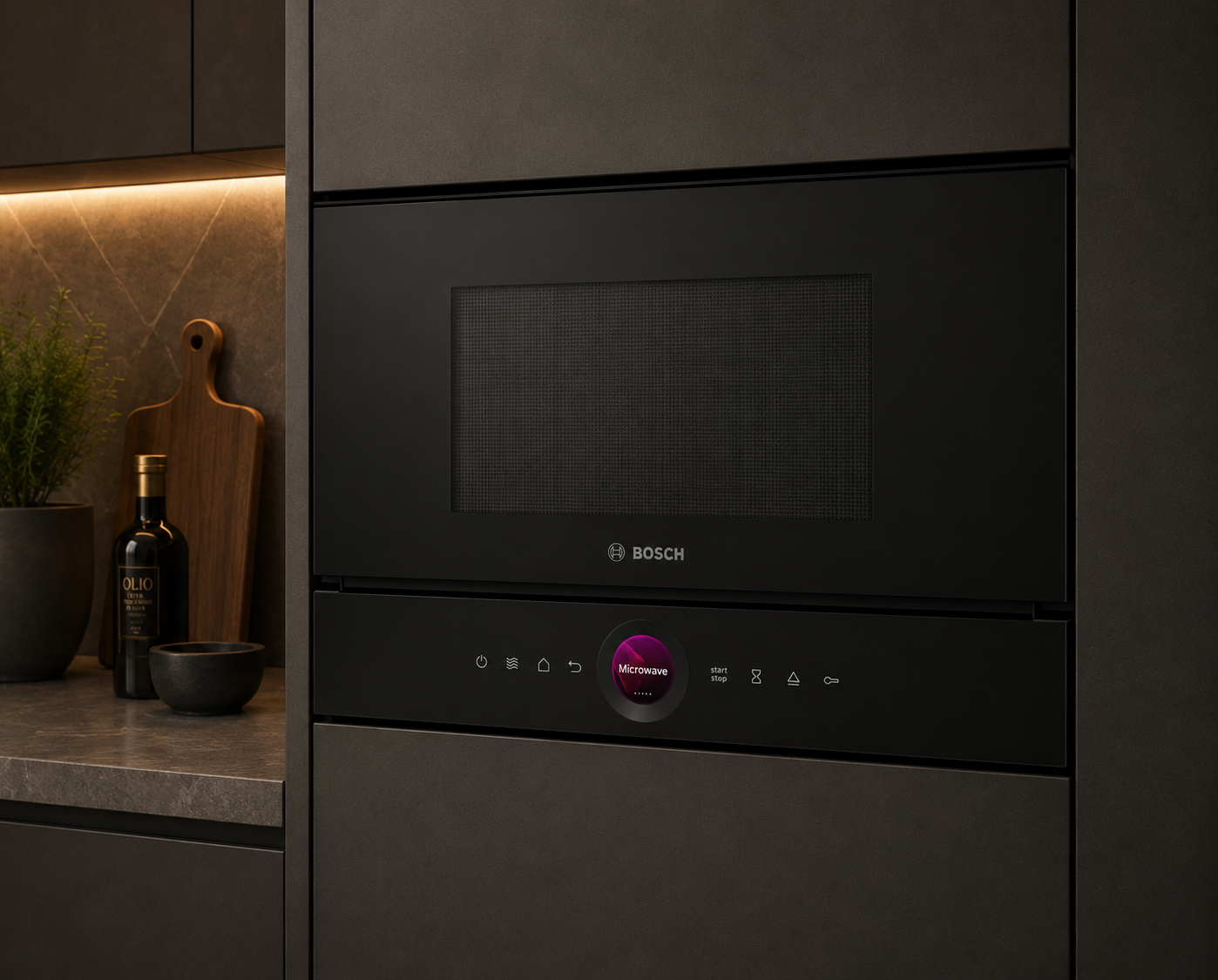 Microondas empotrable Bosch serie 8 BEL7321B1